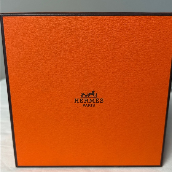 Hermès Patchwork Tasse Flamme Teacup + Soucoupe Bourrasque Saucer EUC w/ Box - Picture 8 of 8